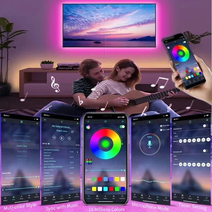 Sync Your Entire Home To Your Phone With Pro-Grade RGB Color.